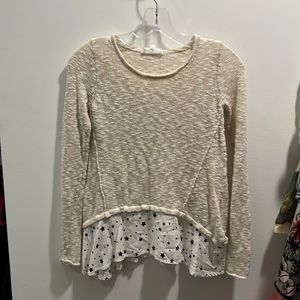 XS sweater with stars. perfect condition.
